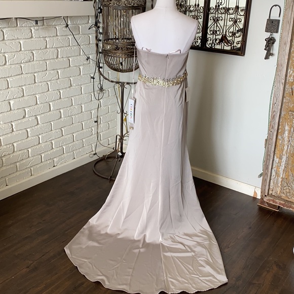 COLORS STRAPLESS WEDDING FORMAL PROM GOWN DRESS 1541 12 NEW BRIDESMAID - Picture 4 of 13